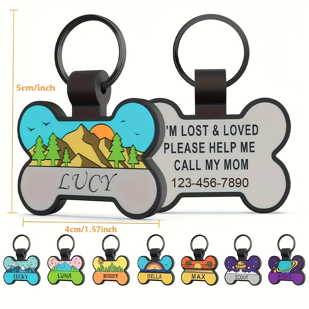 Médaille os silencieuse en silicone – Personnalisable – photo produit 4