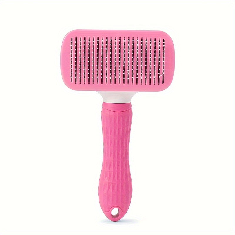 Brosse de toilettage pour la mue des chiens et des chats, un outil facile à utiliser en un clic pour éliminer le sous-poil mort, diverses couleurs