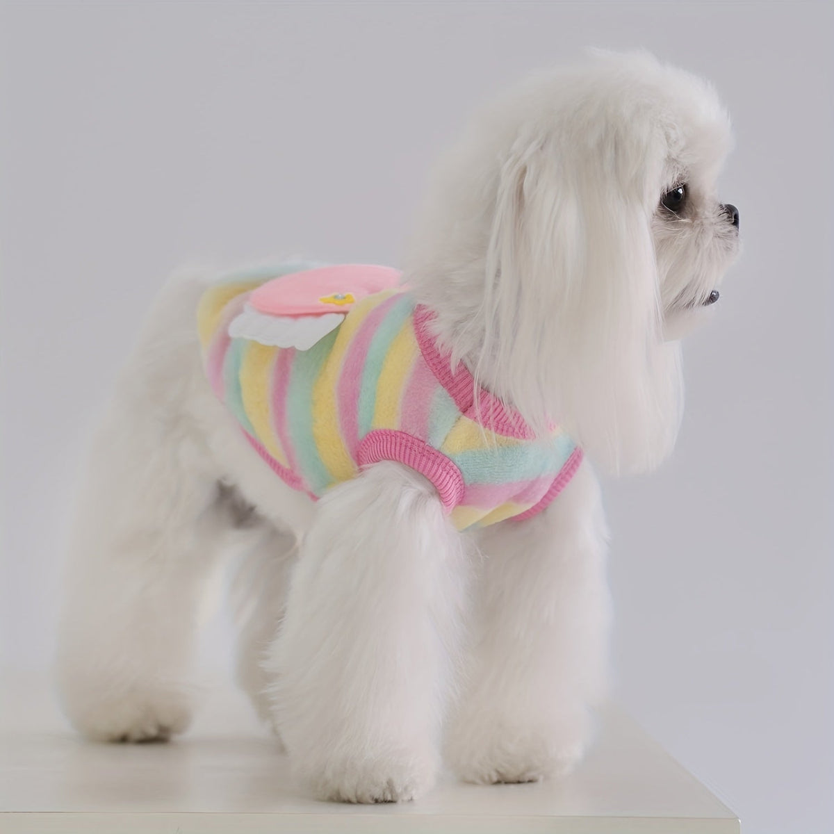 Gilet polaire à motifs animaux – Petit chien – photo produit 9