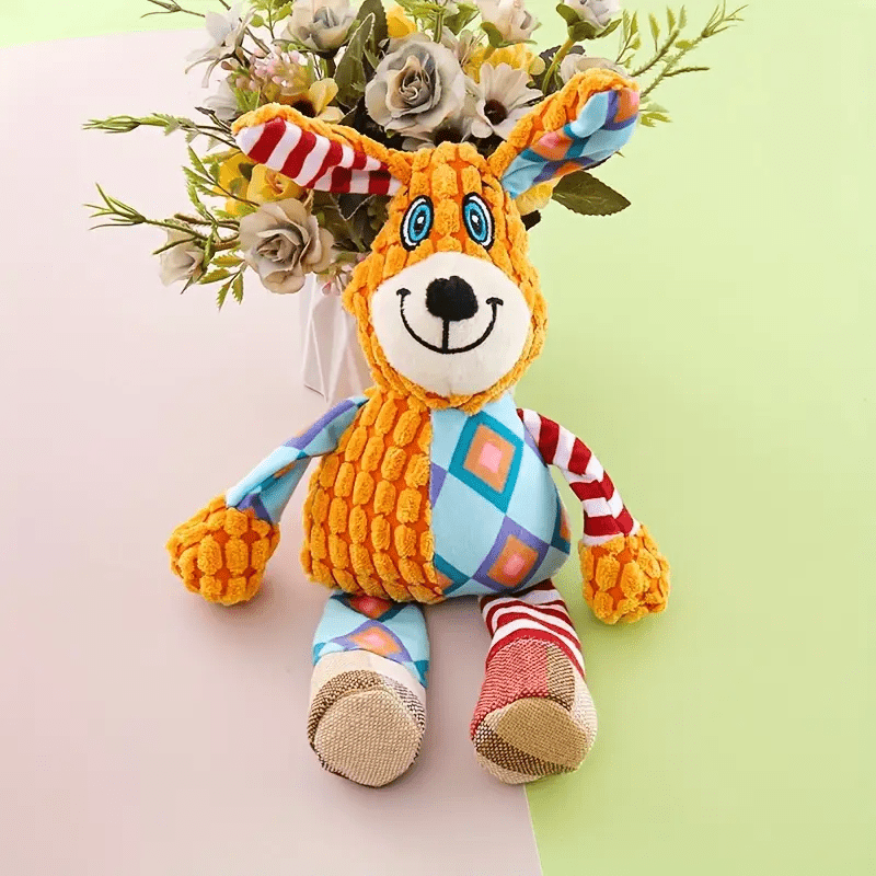 Peluche sonore renforcée – Chien & éléphant – photo produit 9