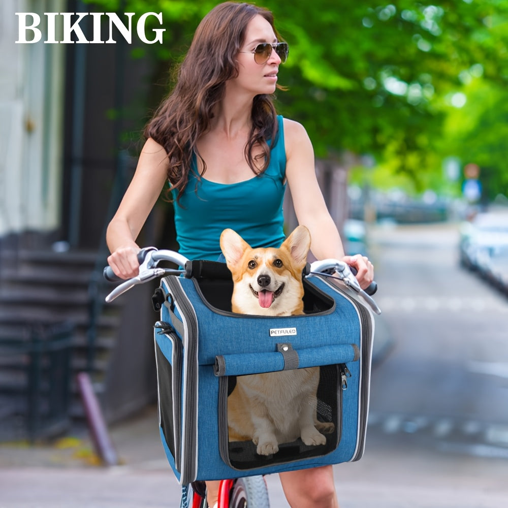Sac vélo 2-en-1 & sac à dos – Petit chien – photo produit 2