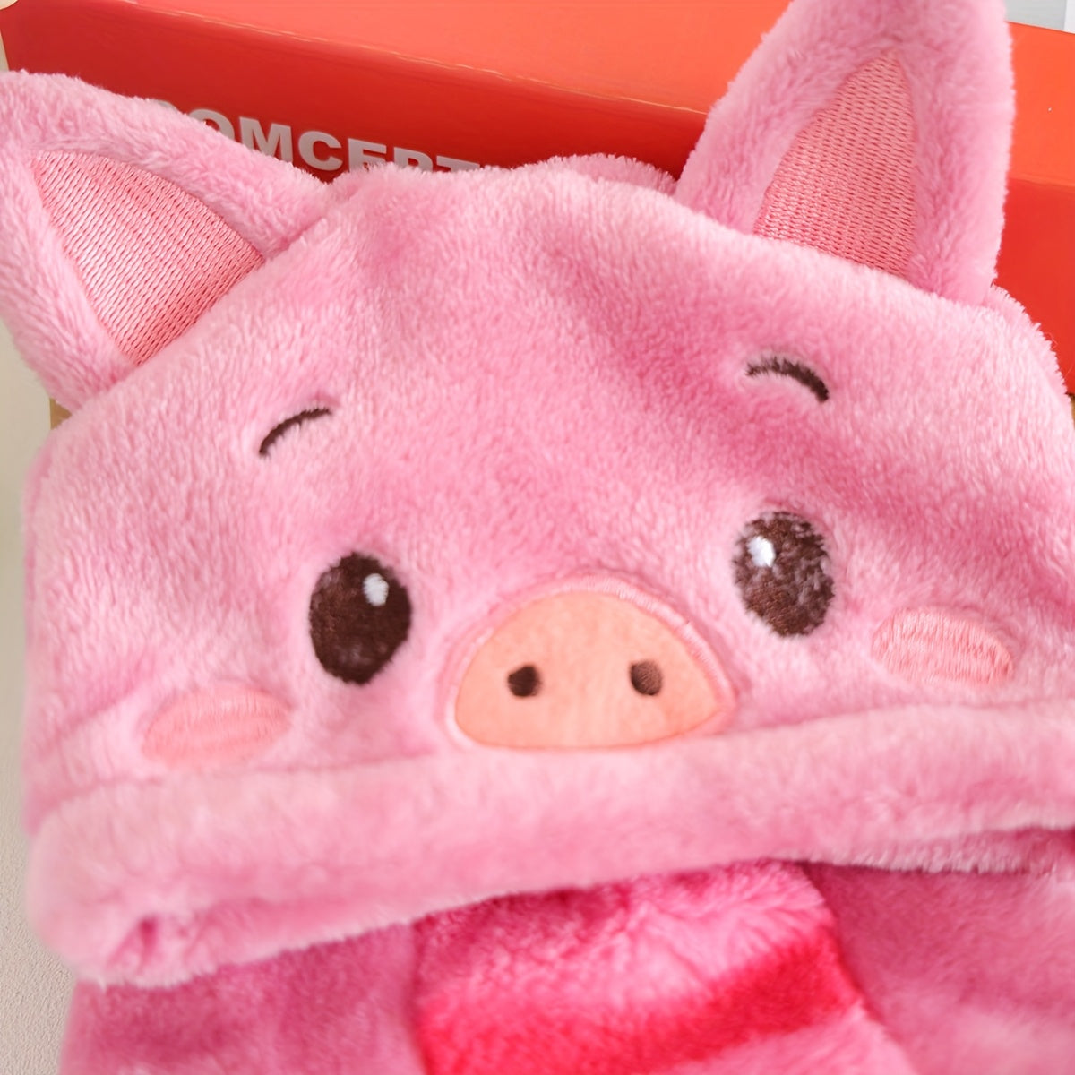Costume cochon rose – Sweat doux et chaud – photo produit 5
