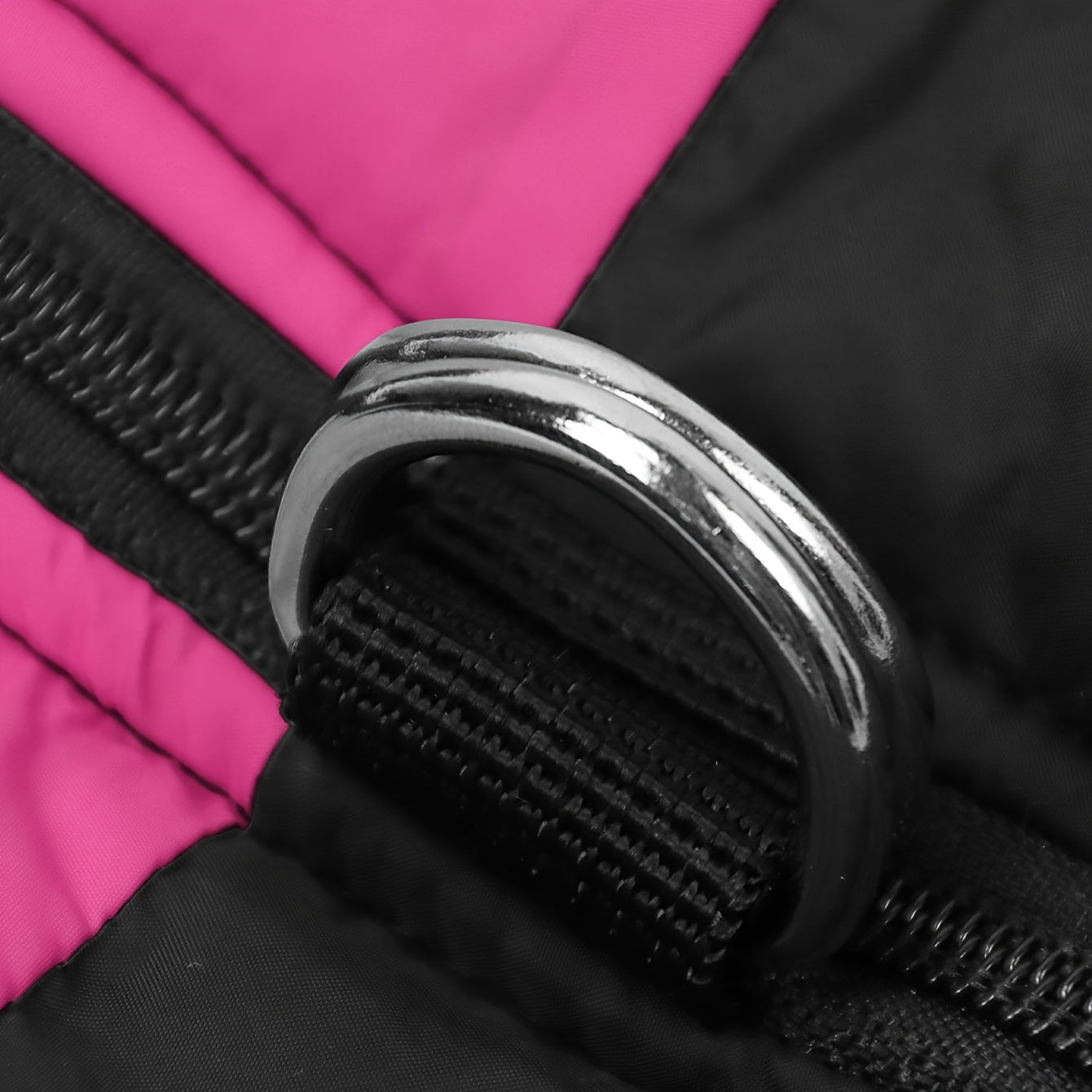 Veste imperméable d'hiver pour chien avec fermeture éclair et boucle pour laisse - Manteau chaud et coupe-vent pour animaux de compagnie de petite à grande taille - Idéal pour les activités de plein air par temps froid