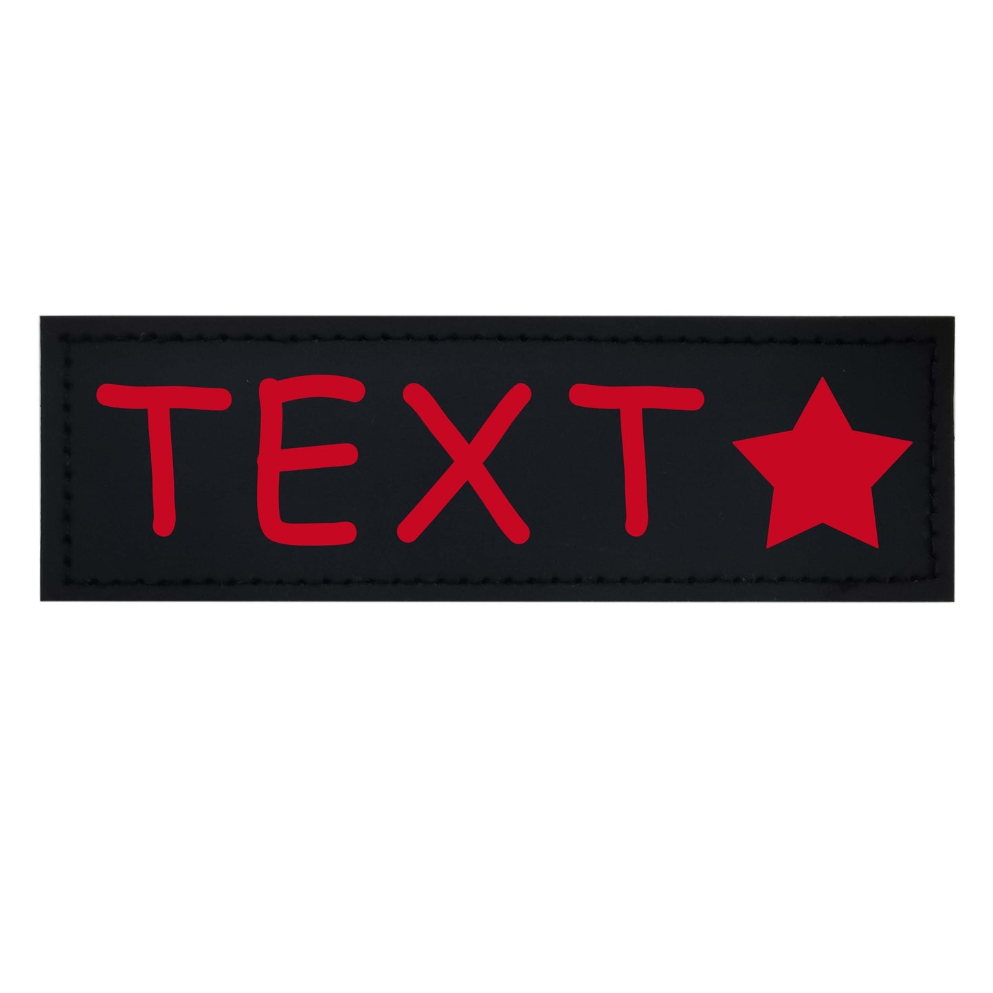 9 Colors Available Custom Pet Patches for Dog Harness Vest with Custom Name Traction Accessories