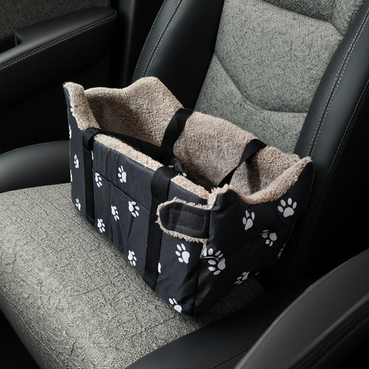Sac de transport confortable pour chien et chat, rembourré en peluche, très chaud et douillet.