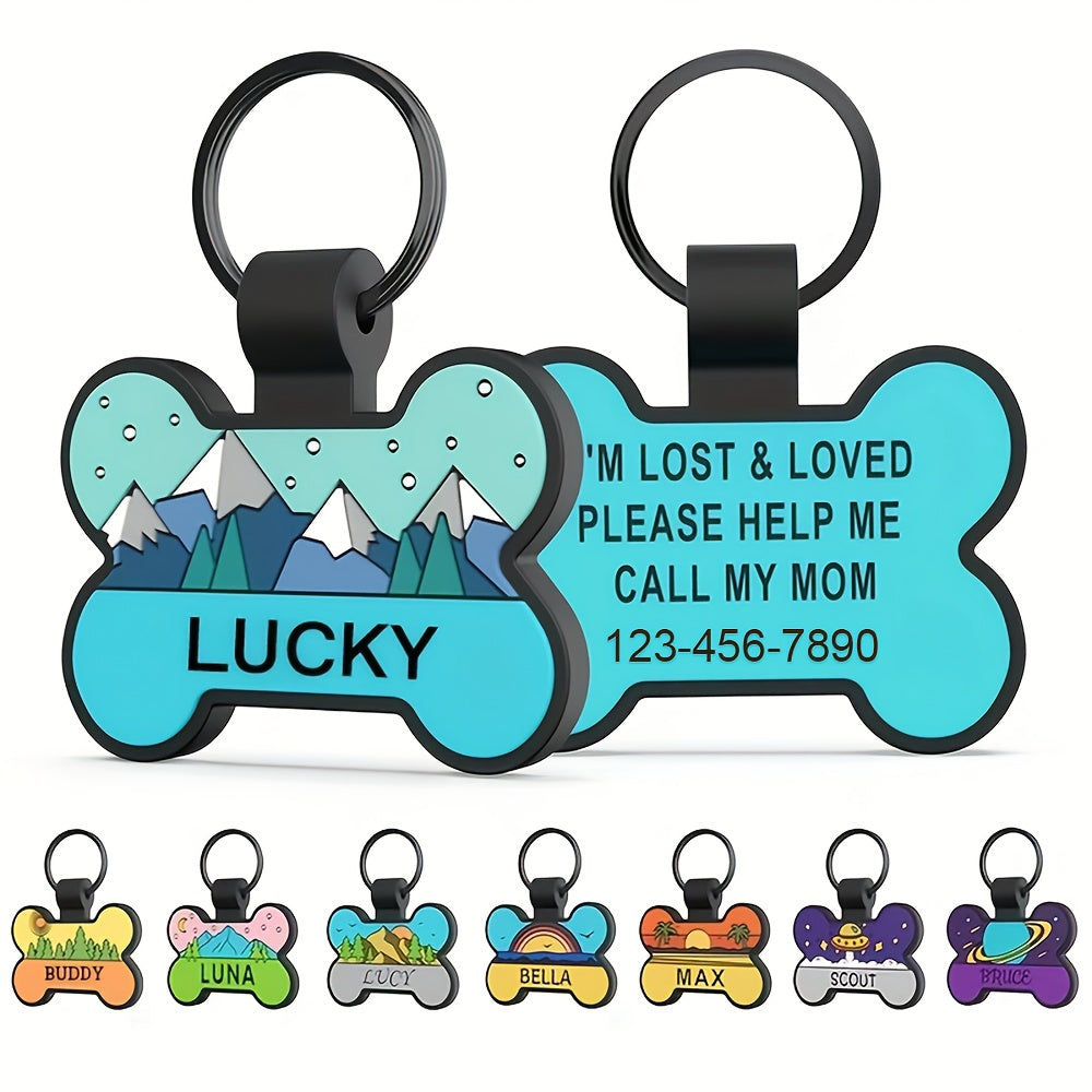Médaille os silencieuse en silicone – Personnalisable – photo produit 19