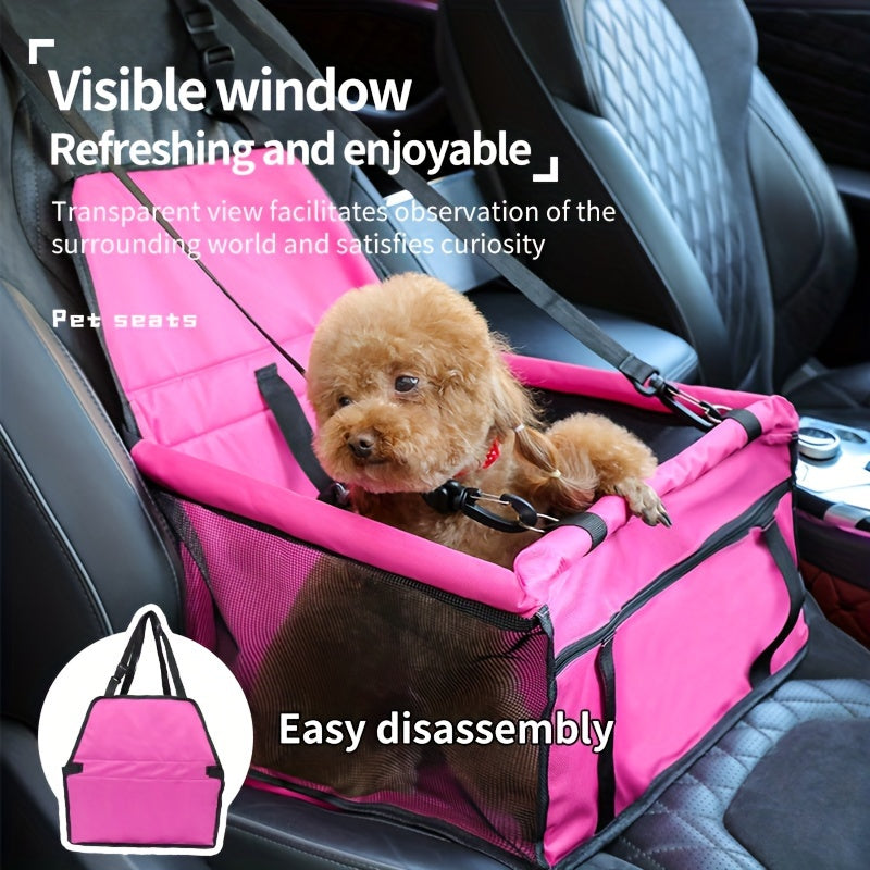 Sac de transport sécurisé en tissu – Chien & chat – vue principale