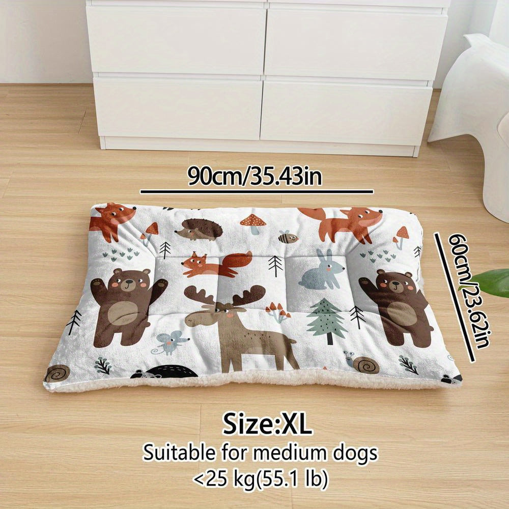 Tapis épais motifs animaux – Lavable en machine – photo produit 3