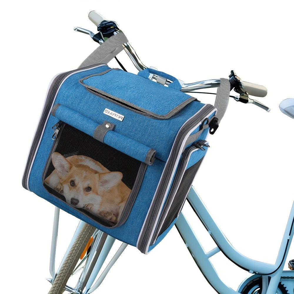 Sac vélo 2-en-1 & sac à dos – Petit chien – vue principale
