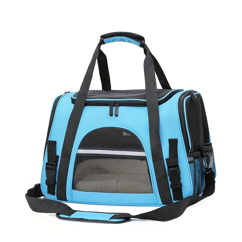 Sac de transport transparent respirant – Chien & chat – photo produit 11