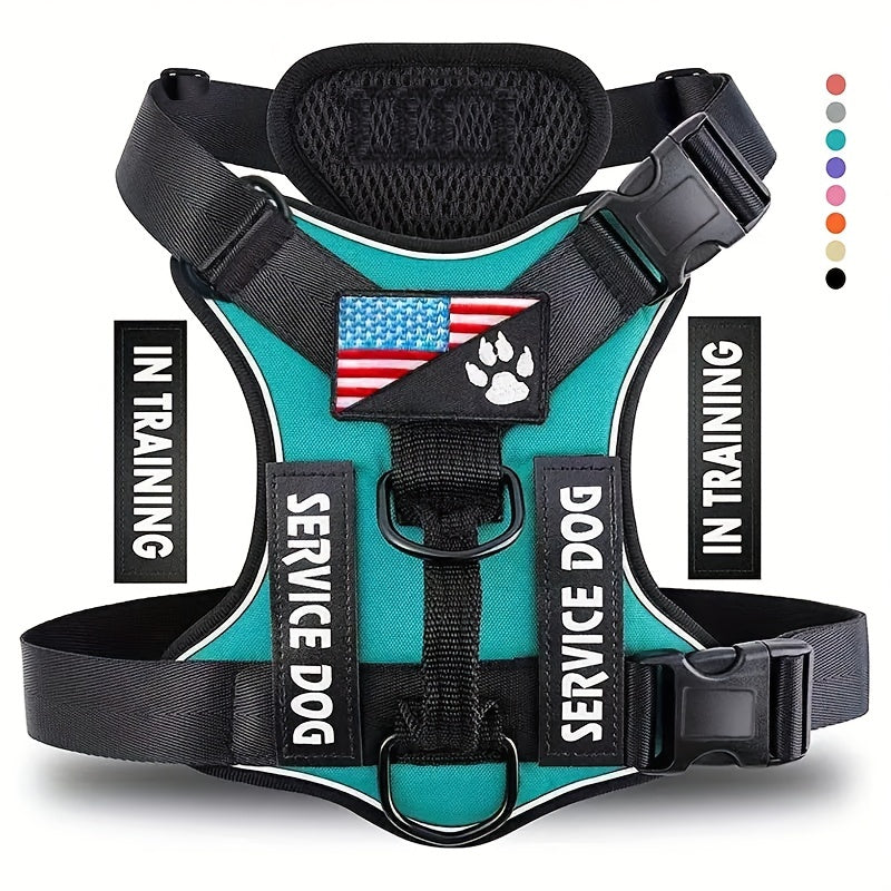 Harnais réfléchissant pour chien – Bandes personnalisables – photo produit 15