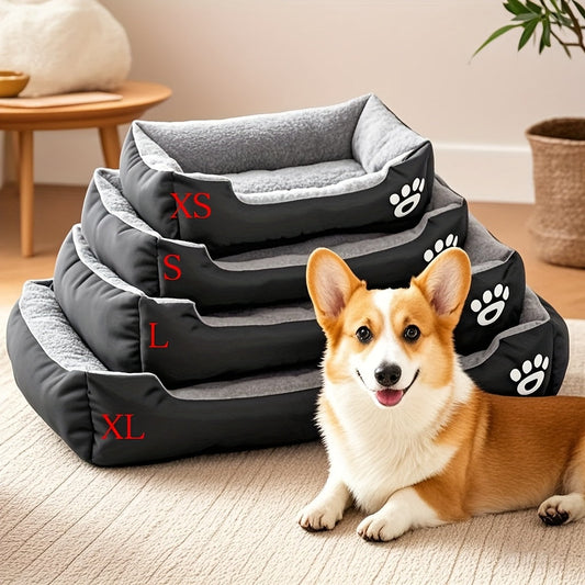 Panier polaire moelleux – Chien & chat – photo produit 2