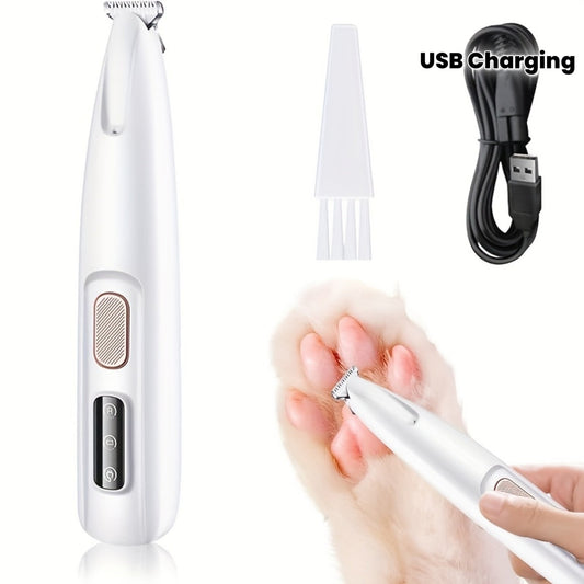 Tondeuse USB silencieuse avec LED – Chien & chat – vue principale