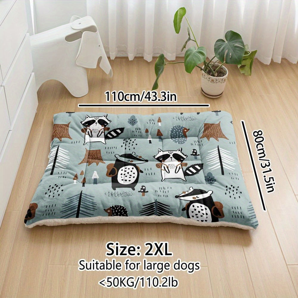 Lit extra-large motifs animaux – Lavable – photo produit 2