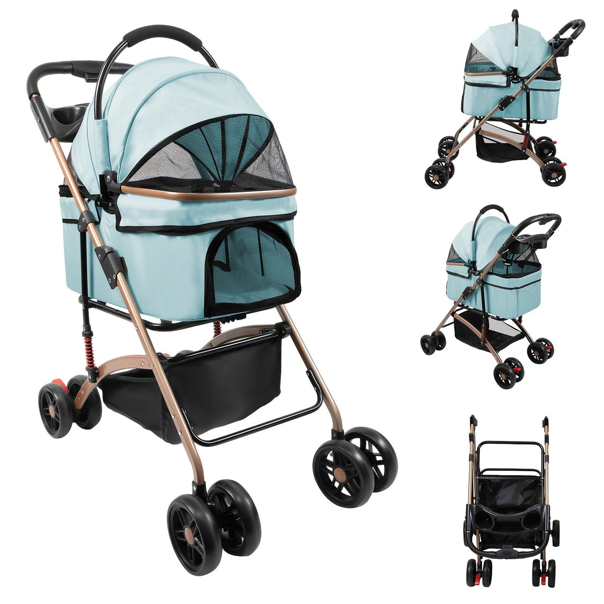 Poussette 2-en-1 tout-terrain – Jusqu’à 25 kg – photo produit 6