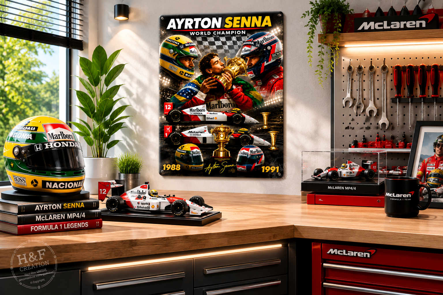 Ayrton Senna - World Champion 1988-1991