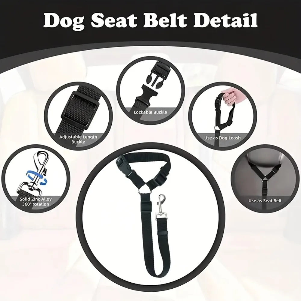 Harnais de sécurité voiture pour chien – Voyage – photo produit 5