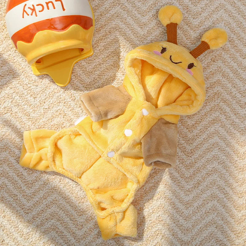 Déguisement abeille en peluche – Chien – photo produit 3