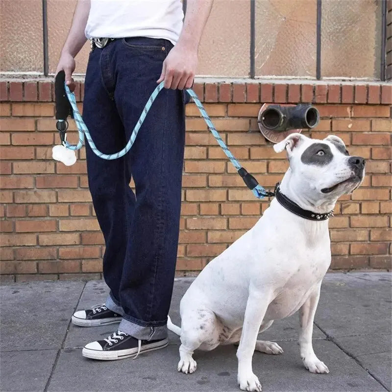 Laisse réfléchissante pour chien – Poignée rembourrée – photo produit 6
