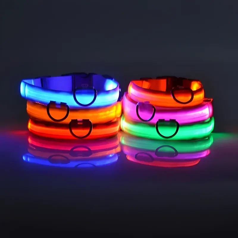 Collier LED clignotant – Sécurité nocturne – photo produit 3