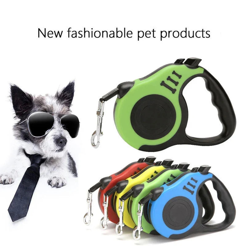 Laisse rétractable télescopique – Petit & moyen chien – vue principale