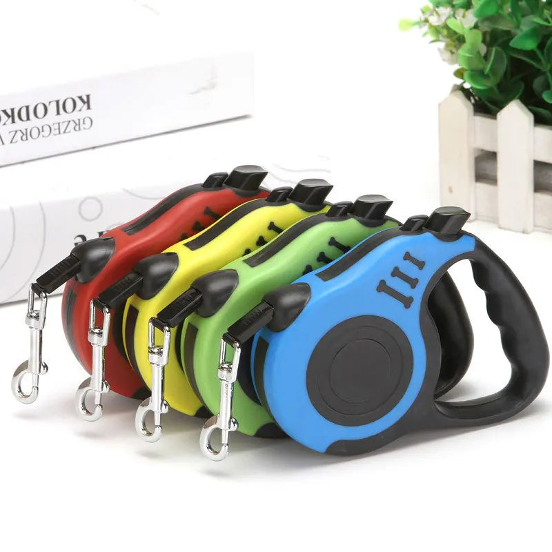 Laisse rétractable télescopique – Petit & moyen chien – photo produit 2