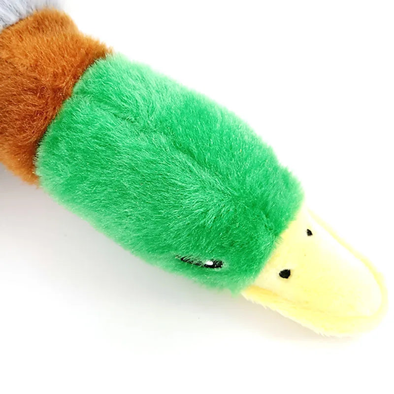 Jouets à mâcher pour chien, canard en peluche mignon, jouet sonore, Animal grinçant, jouet de nettoyage des dents, corde à mâcher pour chien
