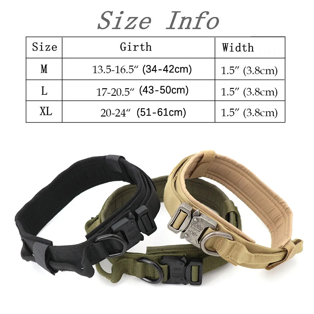 Collier tactique avec poignée – Patch personnalisable – photo produit 6