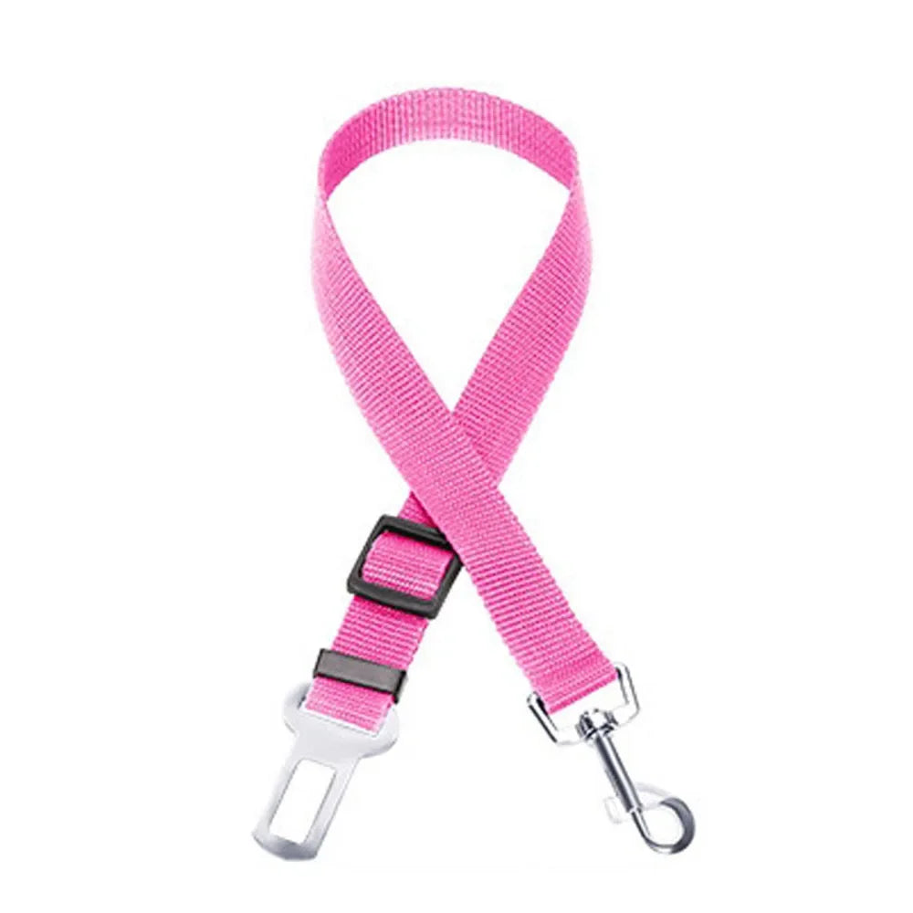 Dog Seat Belt for Car Adjustable Nylon Pet Seatbelt for Dogs in Car Dog Car Leash Seat Belt Cats and Ferrets Seat Belt Harnesses