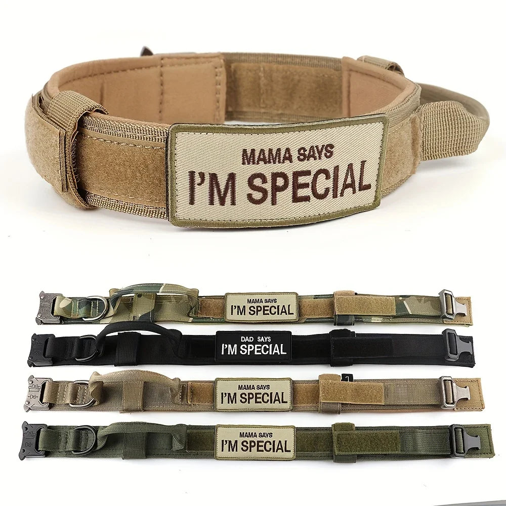Collier tactique avec poignée – Patch personnalisable – photo produit 5