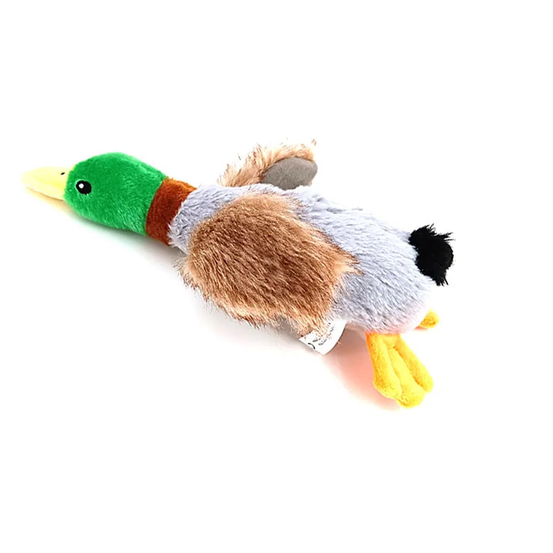 Jouets à mâcher pour chien, canard en peluche mignon, jouet sonore, Animal grinçant, jouet de nettoyage des dents, corde à mâcher pour chien