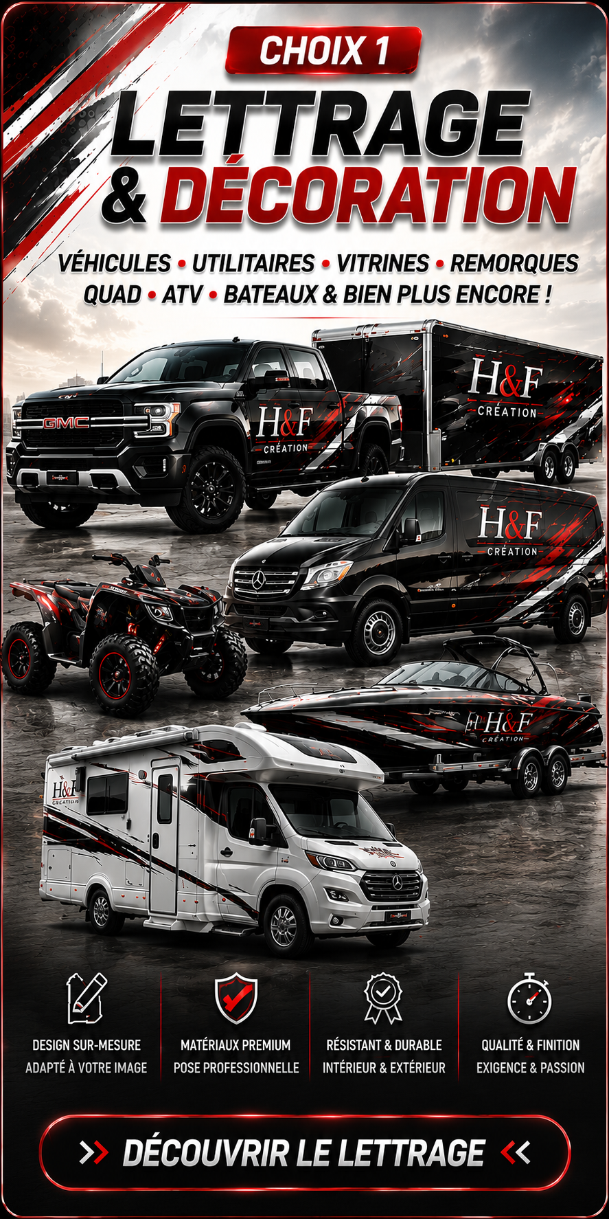 H&F Lettrage et Décoration