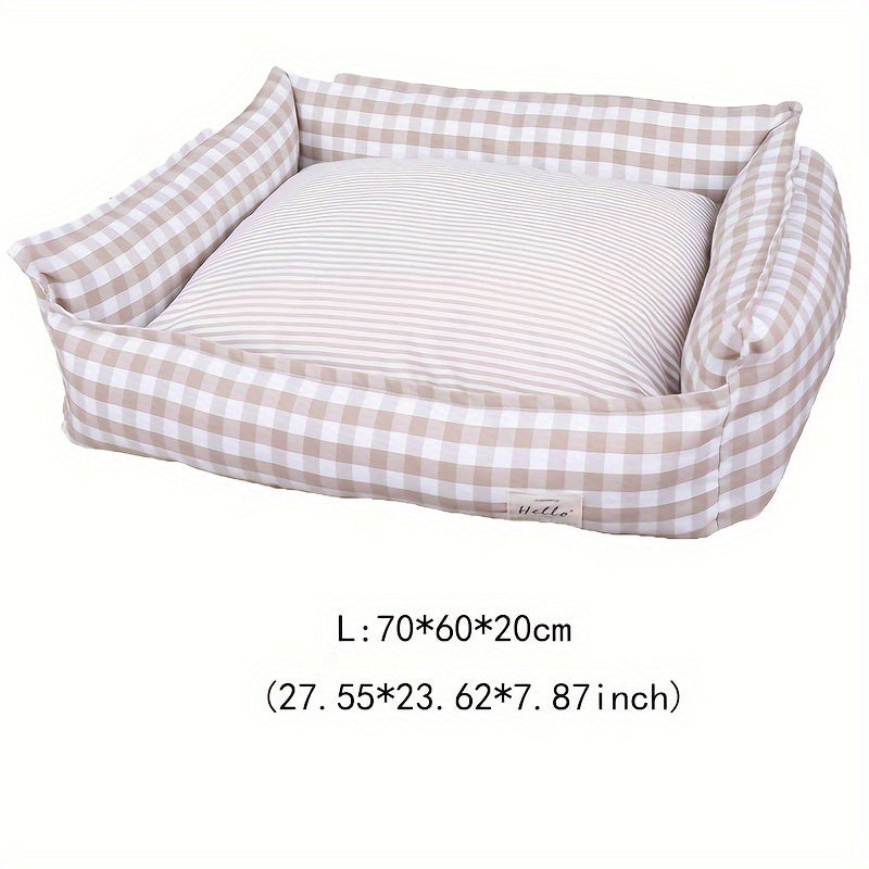 Panier à carreaux – Amovible & lavable – photo produit 13