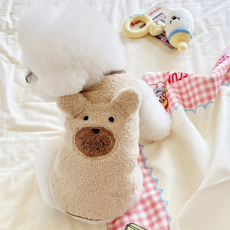 Pull ourson pour chien – Doux et chaud – photo produit 4