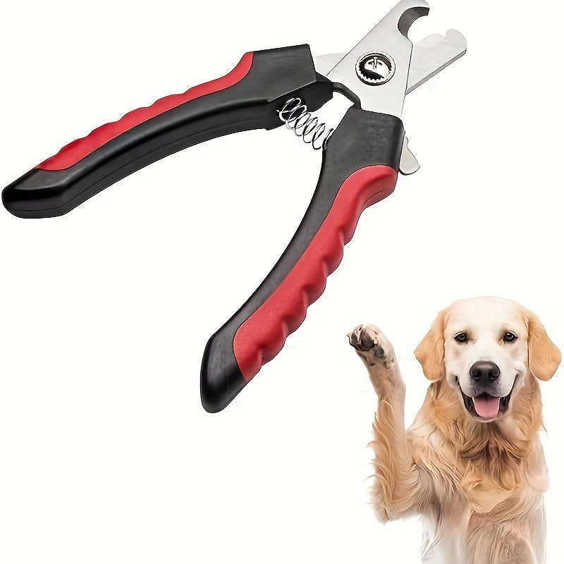 Coupe-ongles pour chien & chat – Noir & rouge – photo produit 3