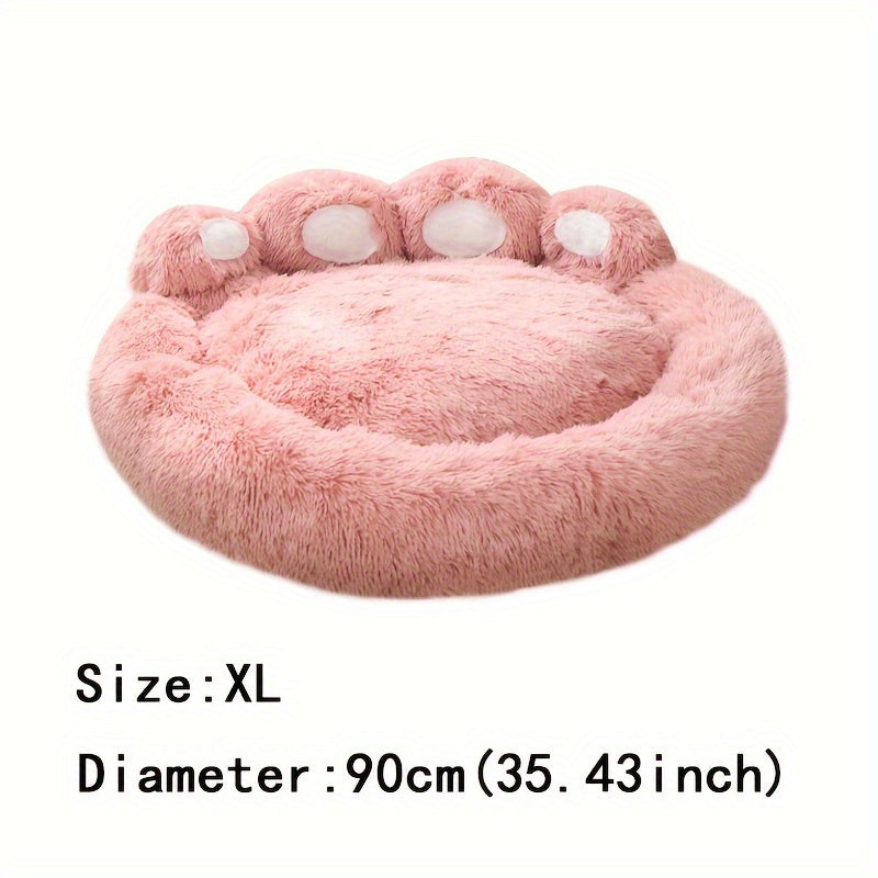 Lit patte d’ours en peluche – Chaud & douillet – photo produit 15