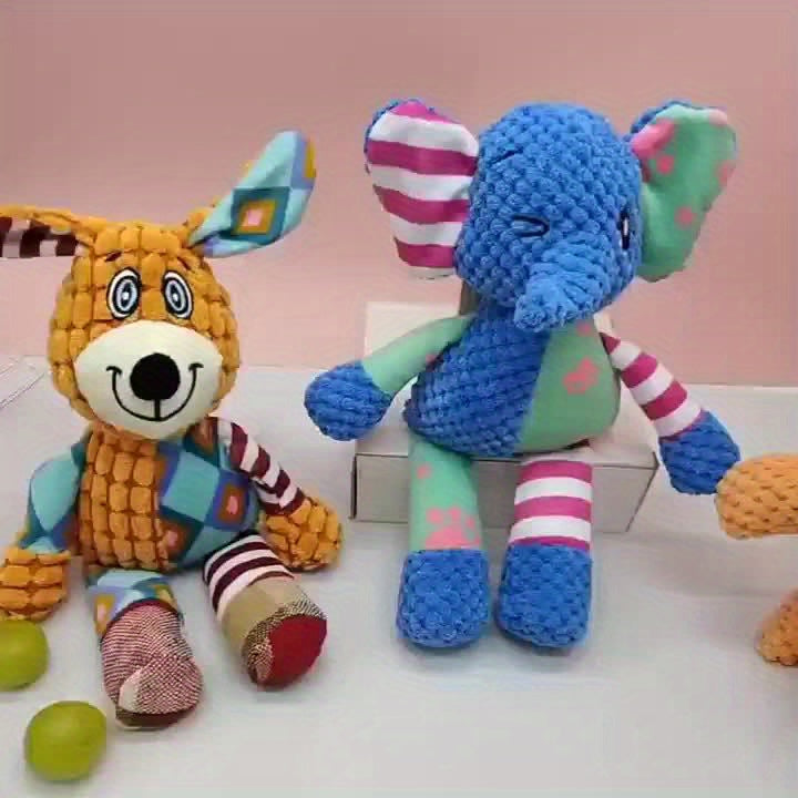 Peluche sonore renforcée – Chien & éléphant – photo produit 8
