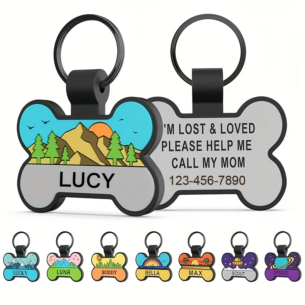 Médaille os silencieuse en silicone – Personnalisable – photo produit 30