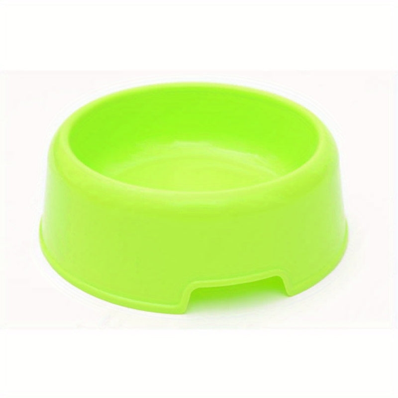 1pc/3pcs/5pcs Adorable Candy Color Small Pet Bowls for Dogs and Cats - Non-Slip Food and Water Feeder Sets
