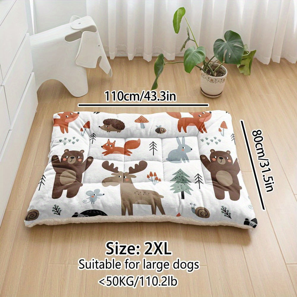 Tapis épais motifs animaux – Lavable en machine – photo produit 7