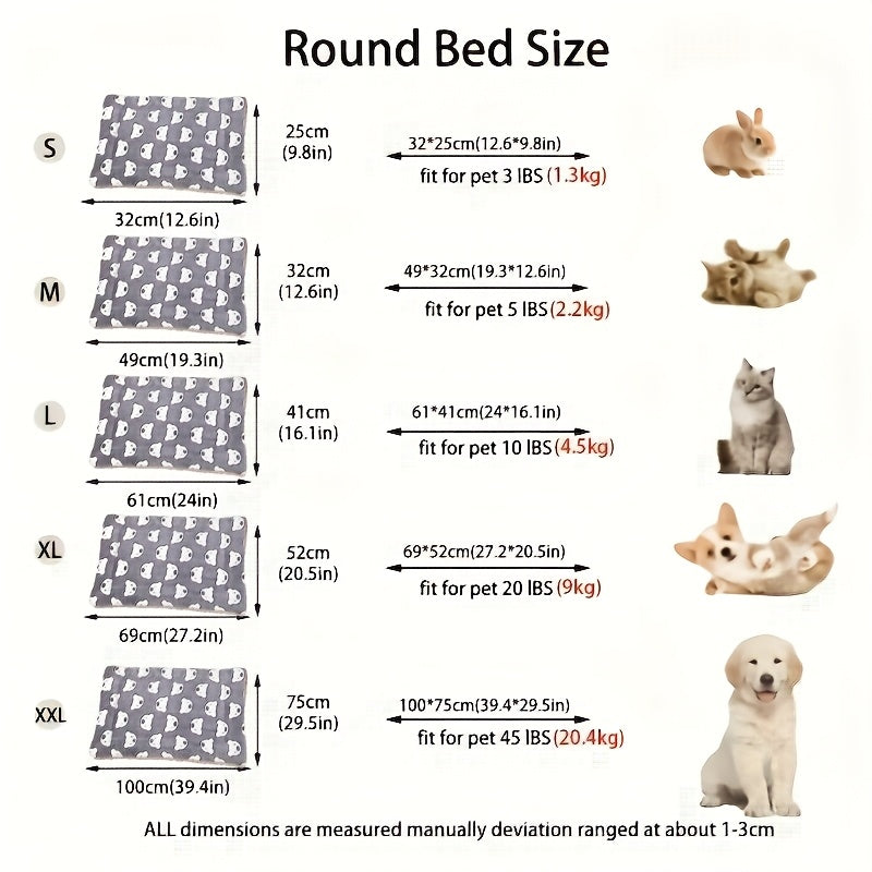 Tapis double épaisseur motif ours – Chien & chat – photo produit 3