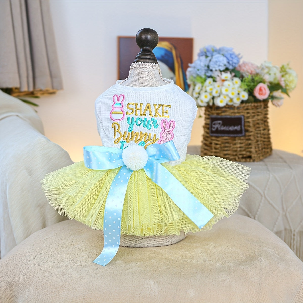 Robe princesse de Pâques – Tulle & lapin – photo produit 6