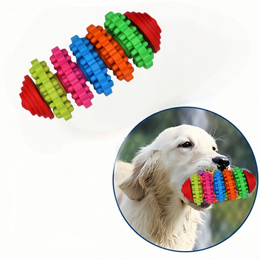Jouet à mâcher rotatif – Anneaux souples pour chien – photo produit 2