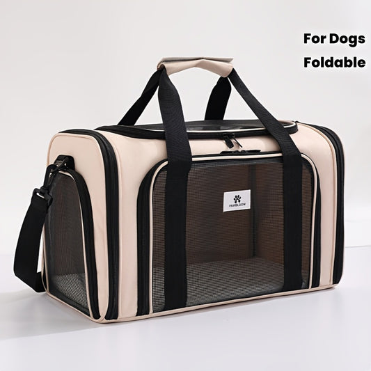 Sac de transport pour chien et chat, conçu en maille pour permettre une totale aération pour un confort optimal de votre animal. Diverses couleurs