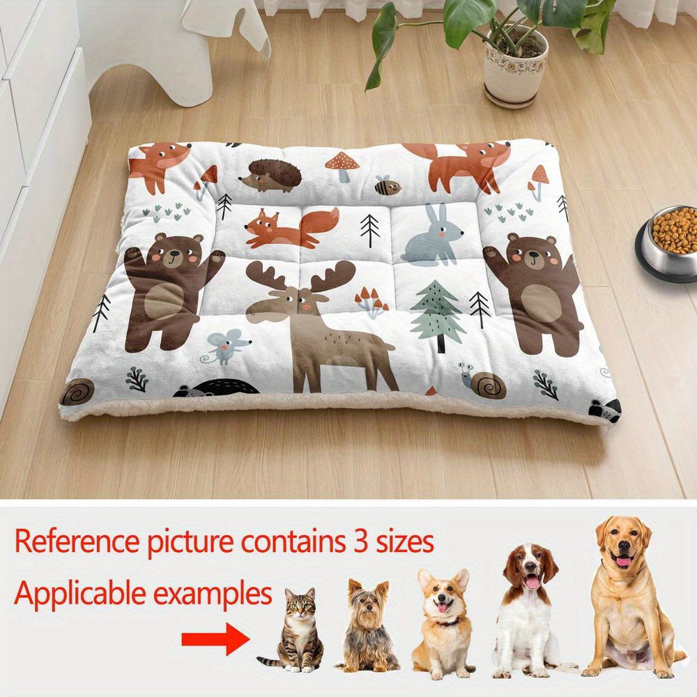 Tapis épais motifs animaux – Lavable en machine – photo produit 5