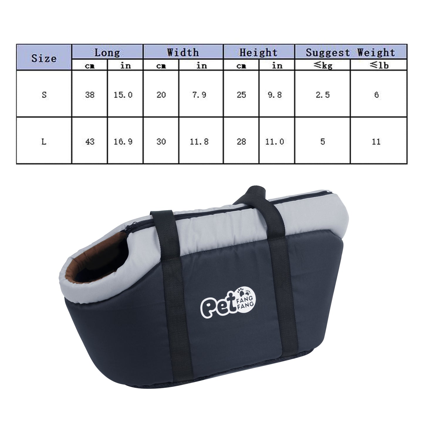 Sac de transport pour chien et chat, intérieur rembourré en peluche, bien chaud, épais et confortable, diverses couleurs