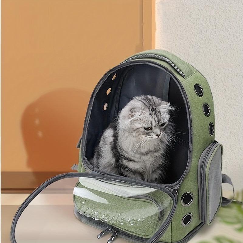Sac à dos bulle respirant – Chat & petit chien – photo produit 5