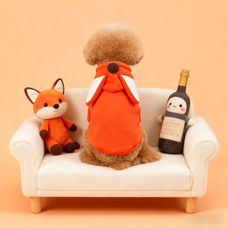 Costume renard orange – Sweat à capuche – vue principale