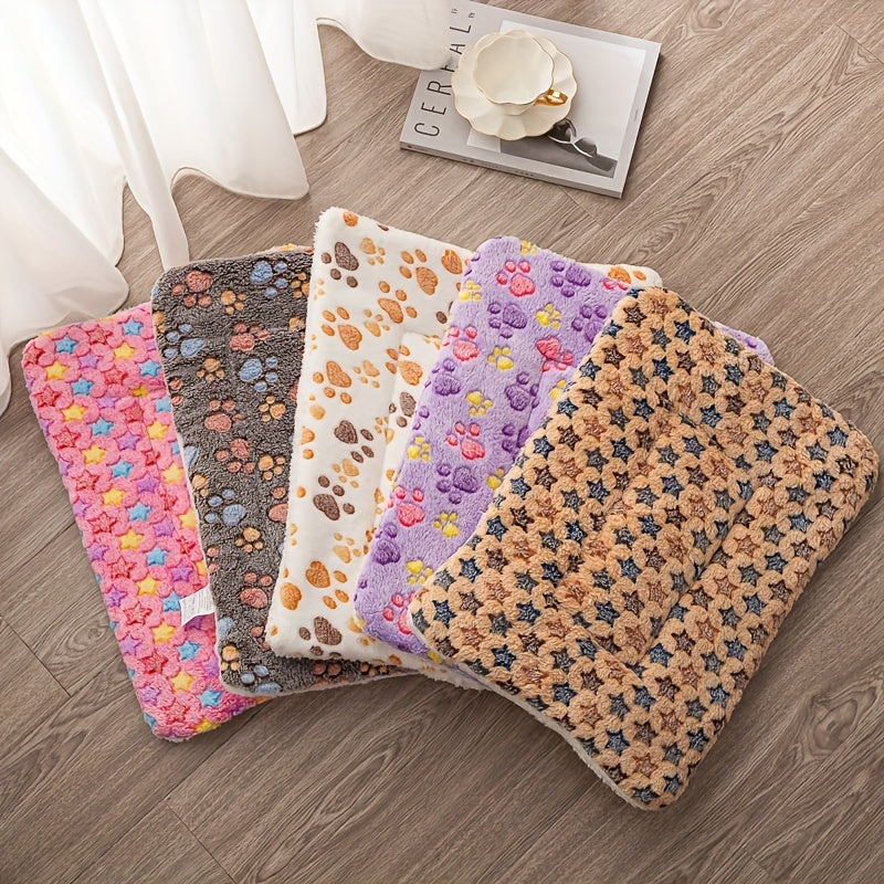 Tapis épais motif cœurs – Chien & chat – photo produit 2
