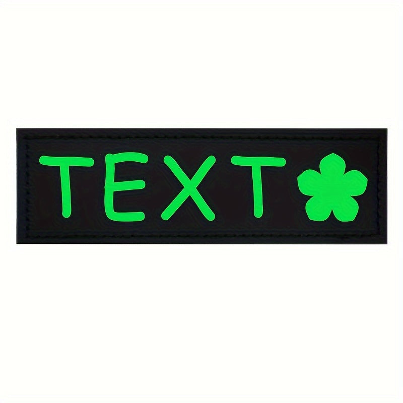 9 Colors Available Custom Pet Patches for Dog Harness Vest with Custom Name Traction Accessories